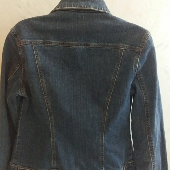 New York & Co. Jean Jacket Size 2 - Picture 5 of 8